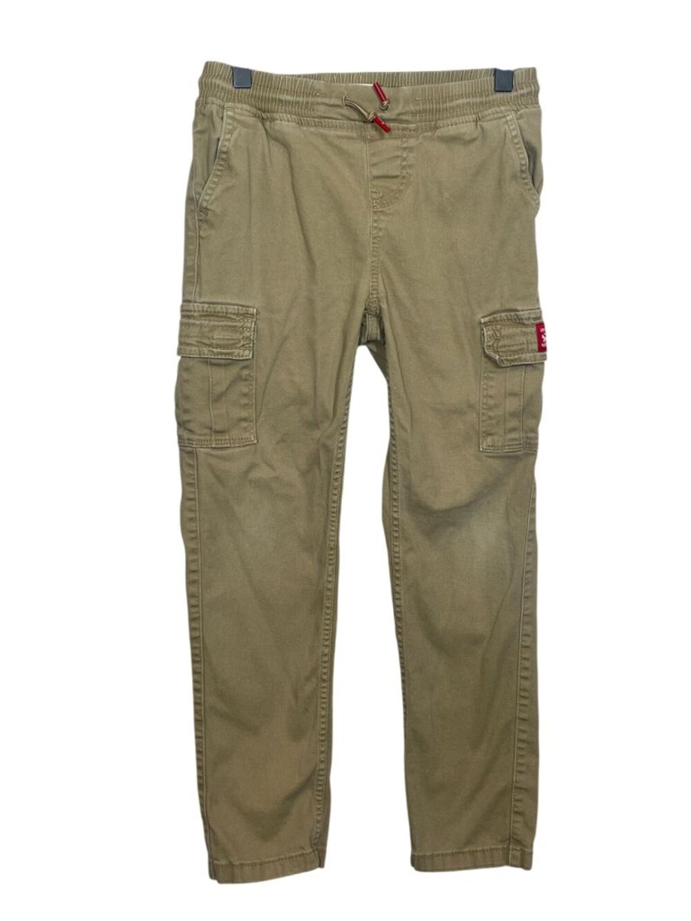Levi's Boys Size 10 Tan Khaki Pull On Cargo Pants